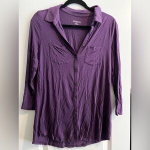 Plum medium Merona top